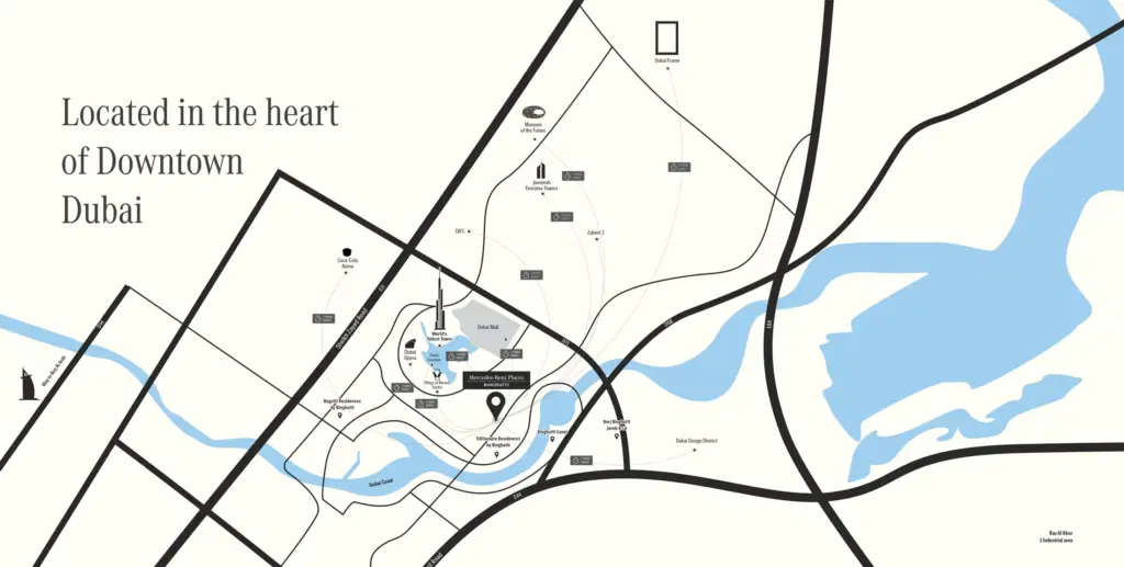 Mercedes-Benz Places Location